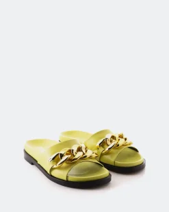 Women L'INTERVALLE Cipriana Yellow Leather