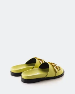 Women L'INTERVALLE Cipriana Yellow Leather