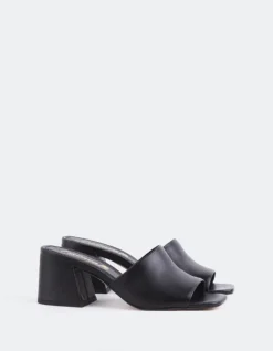 Women L'INTERVALLE Clarabelle Black Leather