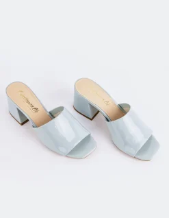 Women L'INTERVALLE Clarabelle Blue Patent