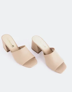 Women L'INTERVALLE Clarabelle Nude Leather