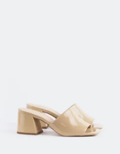 Women L'INTERVALLE Clarabelle Nude Patent
