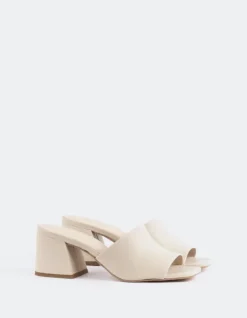 Women L'INTERVALLE Clarabelle Off White Leather