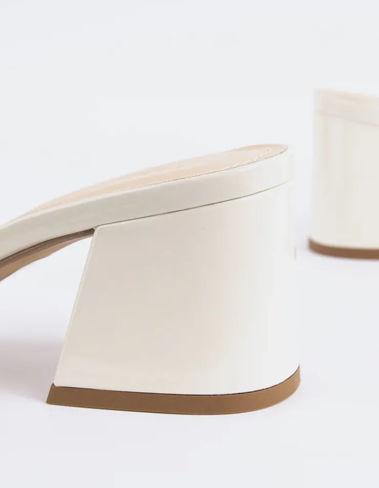Women L'INTERVALLE Clarabelle Off White Patent