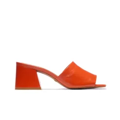 Women L'INTERVALLE Clarabelle Orange Leather