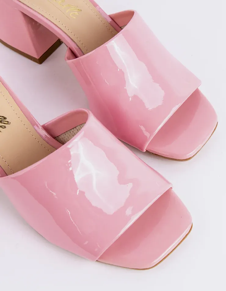 Women L'INTERVALLE Clarabelle Pink Patent