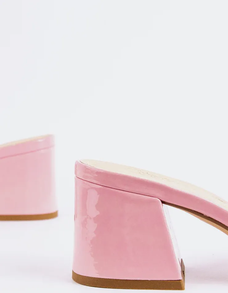 Women L'INTERVALLE Clarabelle Pink Patent