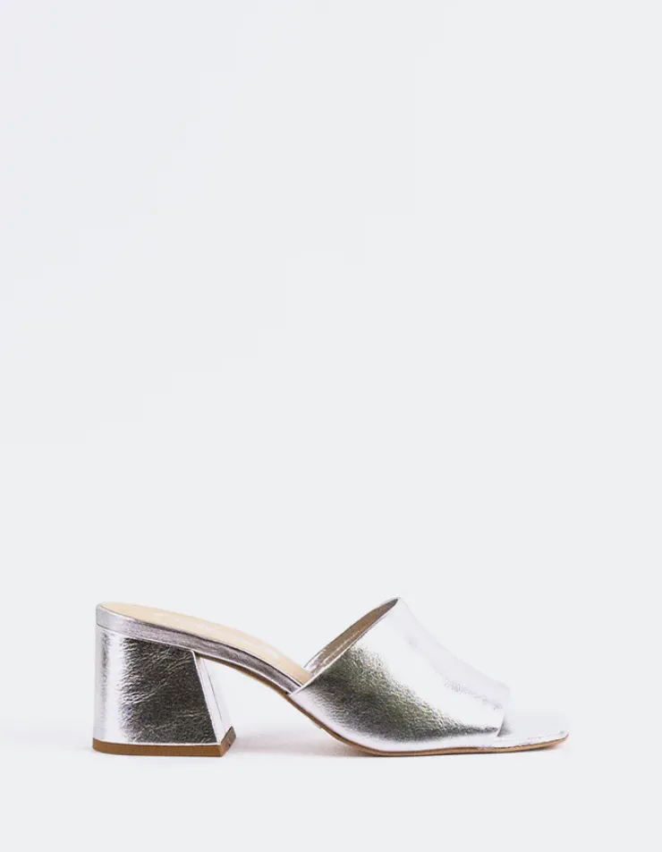 Women L'INTERVALLE Clarabelle Silver Leather