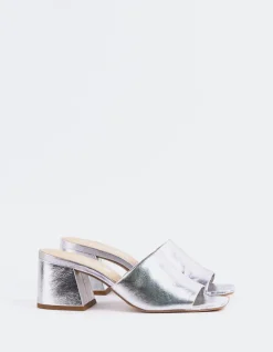 Women L'INTERVALLE Clarabelle Silver Leather