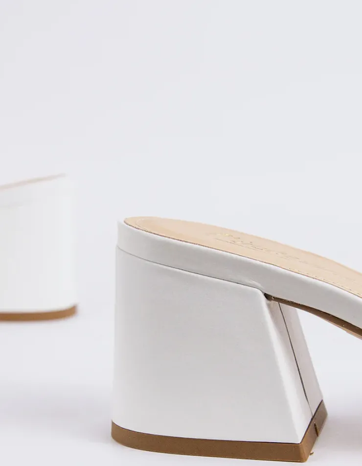 Women L'INTERVALLE Clarabelle White Leather