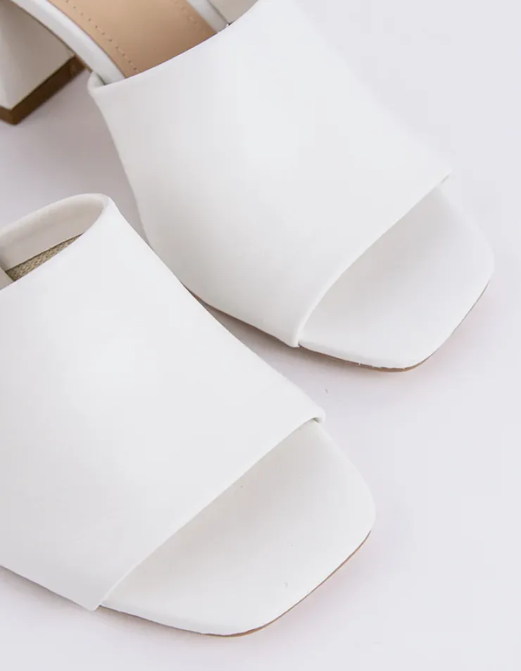 Women L'INTERVALLE Clarabelle White Leather