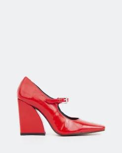 Women L'INTERVALLE Clichy Red Leather