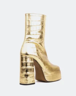 Women L'INTERVALLE Cloud Bronze Croco