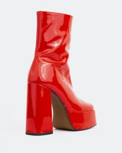 Women L'INTERVALLE Cloud Red Patent