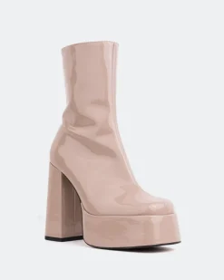 Women L'INTERVALLE Cloud Taupe Patent