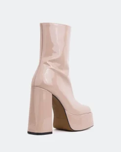Women L'INTERVALLE Cloud Taupe Patent