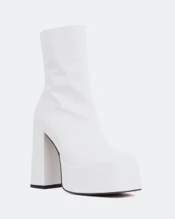 Women L'INTERVALLE Cloud White Patent