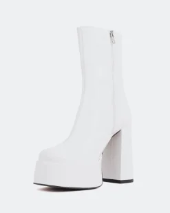 Women L'INTERVALLE Cloud White Patent
