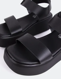 Women L'INTERVALLE Cocotte Black Leather