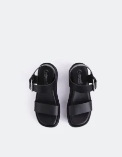 Women L'INTERVALLE Cocotte Black Leather