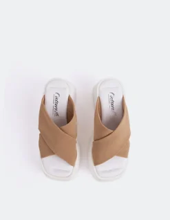 Women L'INTERVALLE Colibri Camel Lycra
