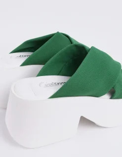 Women L'INTERVALLE Colibri Green Lycra
