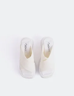 Women L'INTERVALLE Colibri White Lycra