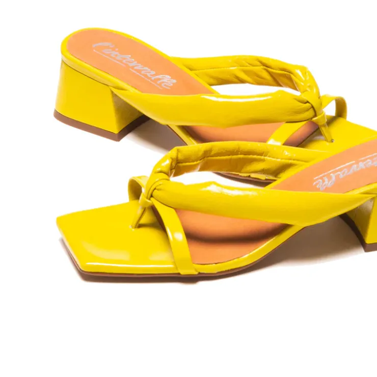 Women L'INTERVALLE Collins Yellow Leather