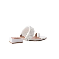 Women L'INTERVALLE Colombia White Leather