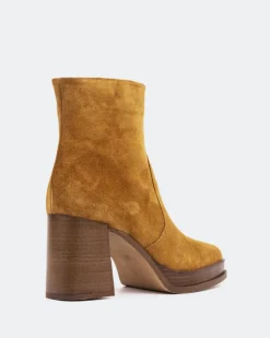 Women L'INTERVALLE Condotti Cognac Suede