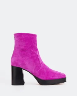 Women L'INTERVALLE Condotti Pink Suede