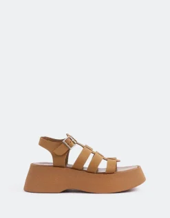Women L'INTERVALLE Confident Tan Leather