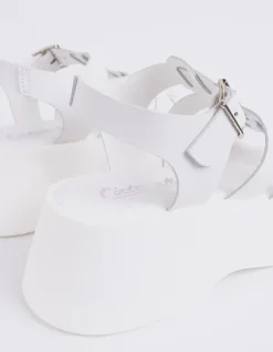 Women L'INTERVALLE Confident White Leather