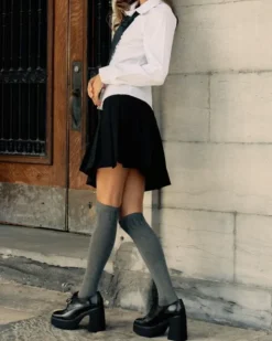 Women L'INTERVALLE Corleone Black Patent