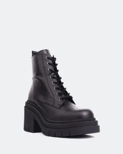 Women L'INTERVALLE Cornwall Black Leather