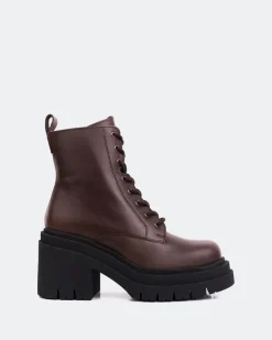 Women L'INTERVALLE Cornwall Brown Leather