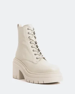 Women L'INTERVALLE Cornwall Off White Leather