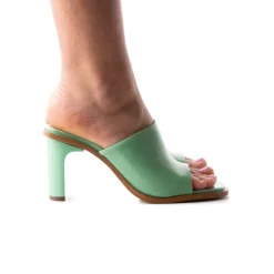 Women L'INTERVALLE Corvo Green Leather