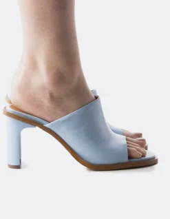 Women L'INTERVALLE Corvo Light Blue Leather