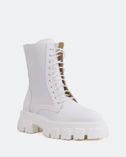Women L'INTERVALLE Creston White Leather