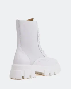 Women L'INTERVALLE Creston White Leather