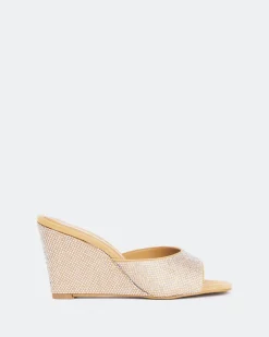 Women L'INTERVALLE Crystal, Tan Suede/Suède Ocre