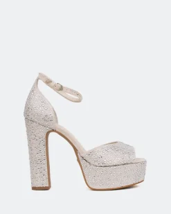 Women L'INTERVALLE Cupid, Off White Suede/Suède Blanc Cassé