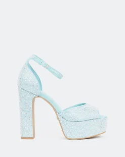 Women L'INTERVALLE Cupid, Turquoise Suede/Suède Tur.