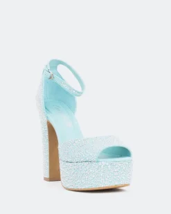 Women L'INTERVALLE Cupid, Turquoise Suede/Suède Tur.