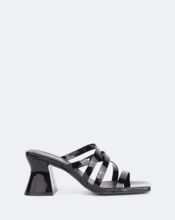 Women L'INTERVALLE Curious Black Patent