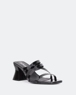 Women L'INTERVALLE Curious Black Patent