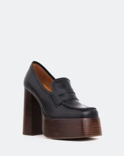 Women L'INTERVALLE Cyrus Black Leather