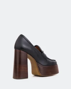 Women L'INTERVALLE Cyrus Black Leather
