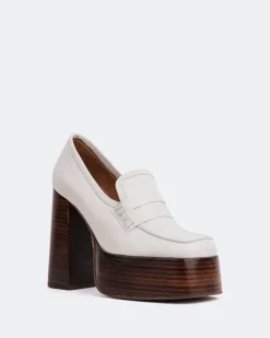 Women L'INTERVALLE Cyrus Off White Leather